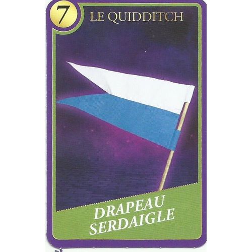 Carte Harry Potter Moments Magiques Drapeau Serdaigle