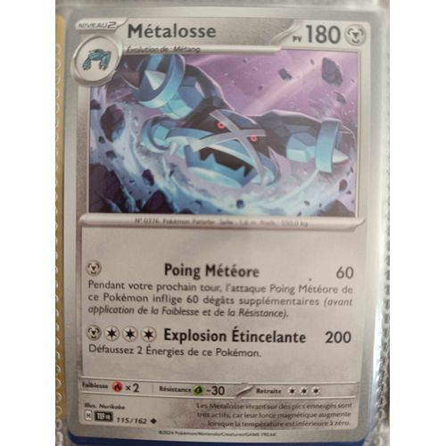 Peu Commune - Pokemon - Forces Temporelles - Métalosse 115/162