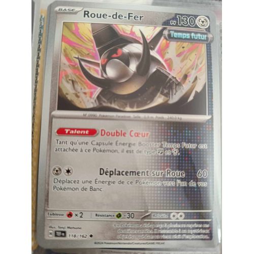 Peu Commune - Pokemon - Forces Temporelles - Roue-De-Fer 118/162