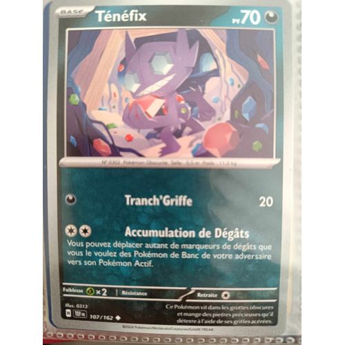 Peu Commune - Pokemon - Forces Temporelles - Ténéfix 107/162
