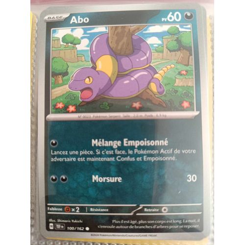 Commune - Pokemon - Forces Temporelles - Abo 100/162