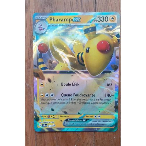 Carte Pokémon Pharamp Ex