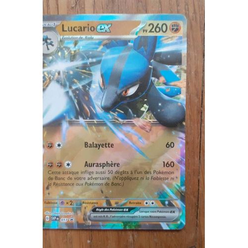 Carte Pokémon Lucario Ex