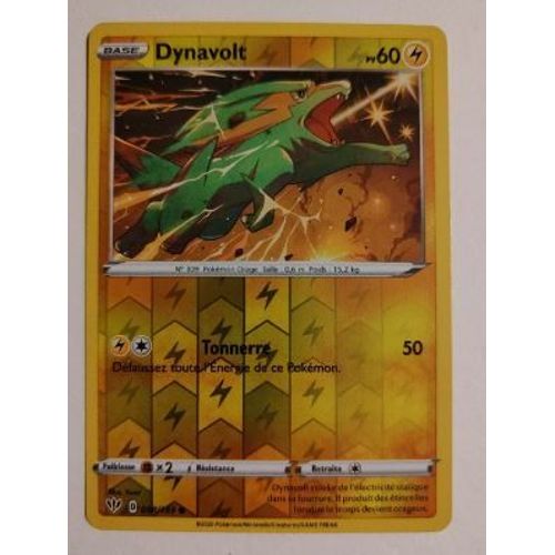 Pokemon Dynavolt Reverse 058 / 189 Ténèbres Embrassées Eb03