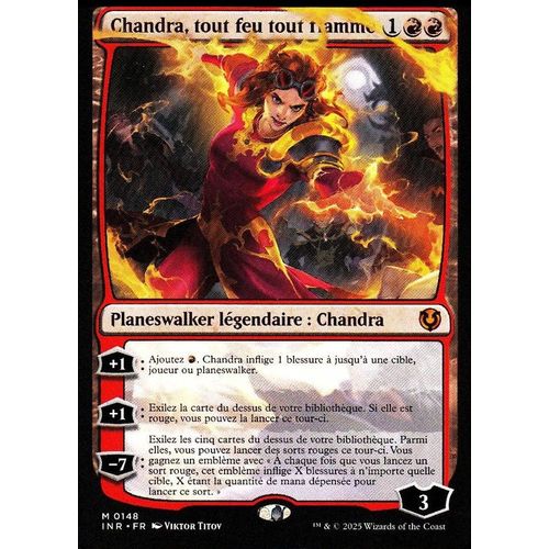 Chandra Tout Feu Tout Flamme - Magic - Innistrad Remastered Vf - M - 148