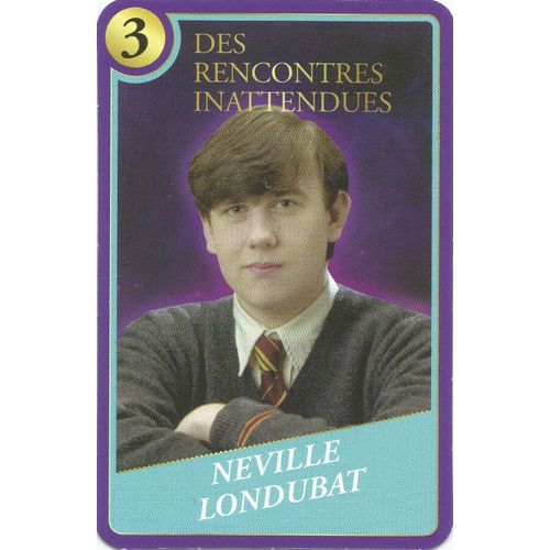 Carte Harry Potter Moments Magiques Neville Londubat