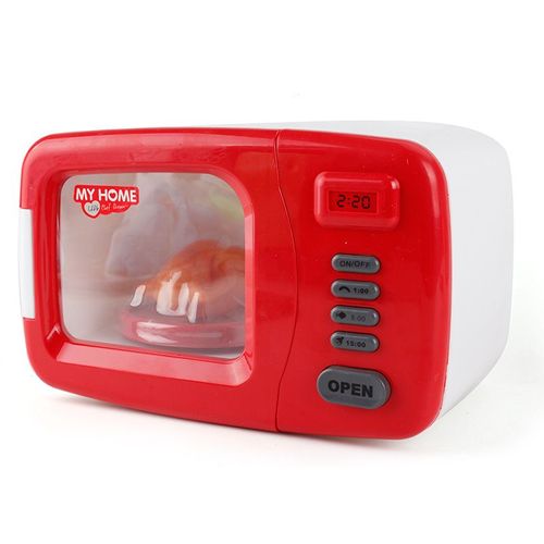 Mousse À Lave Vierge Grande Taille Pour Enfants Imitation Micro-Ondes Pour La Cuisine Et Jouets Électriques À Domicile Couleur Micro-Ondes 579g