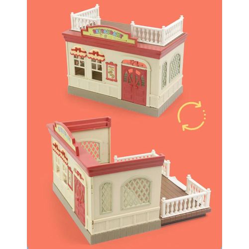 Maison De Poupée Mini Lapin Senbel Pour Enfants Ensemble De Villa D'simulation Avec Meubles Pour Fille Jouet En Gros Sans Meubles Pour Chambre