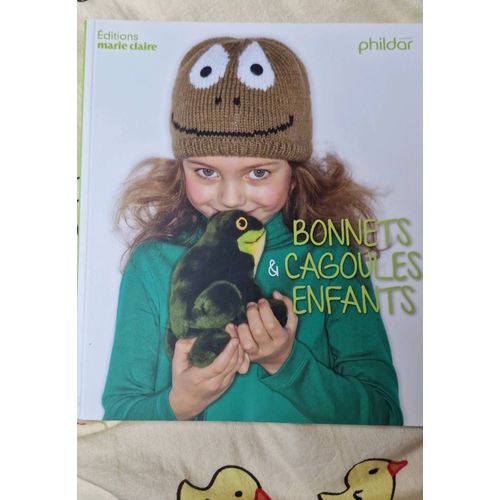 Livre Bonnets Cagoules Enfant Tricot