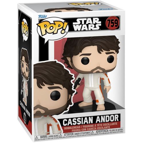 Figurine Funko Pop - Star Wars Andor N°759 - Cassian Andor (Prison) (83768)