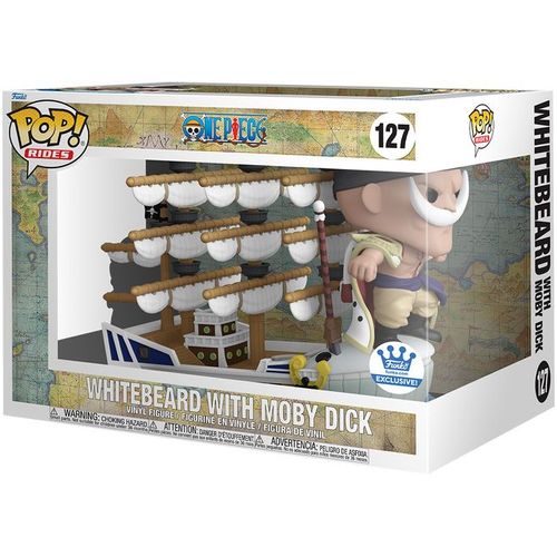 Figurine Funko Pop - One Piece N°127 - Barbe Blanche Avec Moby Dick (84571)