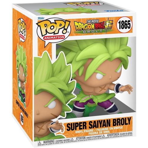Figurine Funko Pop - Dragon Ball Super N°1865 - Broly Super Saiyan - 15 Cm (80363)