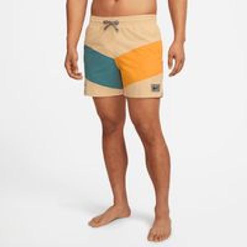 Short De Bain Et De Volley 13 Cm Nike Pour Homme - Marron