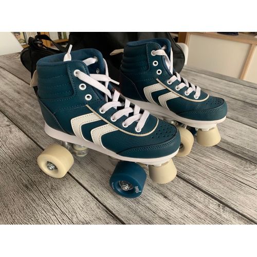 Patin À Roulettes Enfant Quad 100 Jr  Oxelo Taille 33