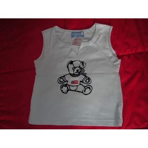 T-Shirt Fille Bleu Lulu Castagnette Taille 3 Ans