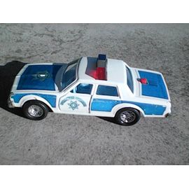 Voiture Miniature Chevrolet Impala - Majorette - Echelle 1/43 Eme - Highway Patrol - Bleue Et Blanc-Majorette