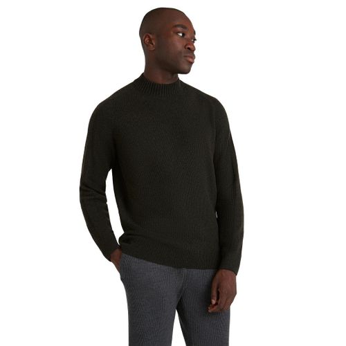 Hommes Pull-Over Col Montant