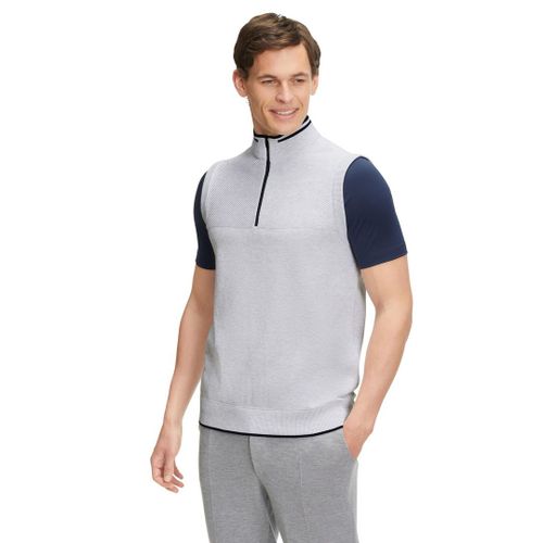 Hommes Golf Pull Sans Manche Col Montant