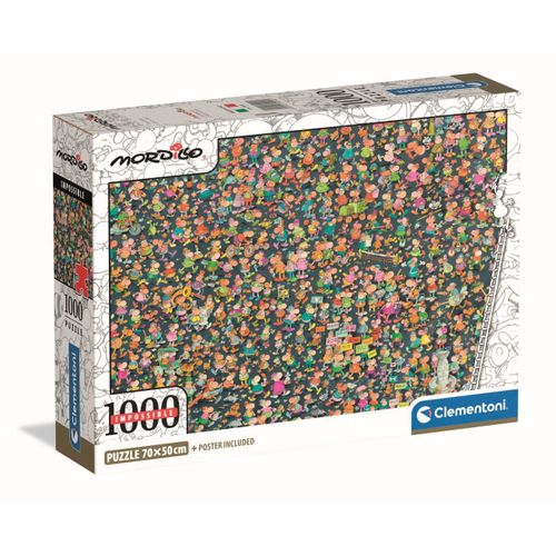 Puzzle Adulte Compact 1000 Pièces - Mordillo, Impossible