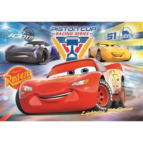 Puzzle Enfant 104 Pièces Super - Cars