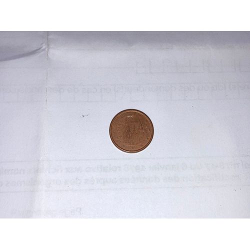Pièce 1 Centime Espagne 1999