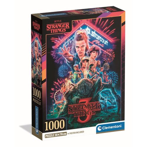 Puzzle Adulte Compact 1000 pièces - Stranger Things S03