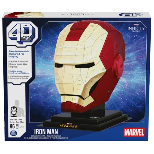 4d Build Casque Iron Man Marvel 4d Build