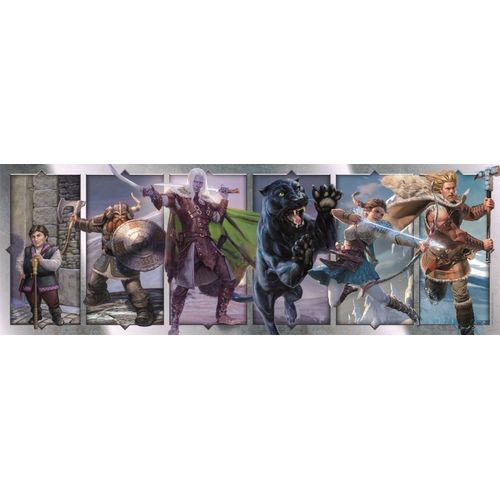 Puzzle Adulte Compact 1000 Pièces Panorama - Donjons Et Dragons