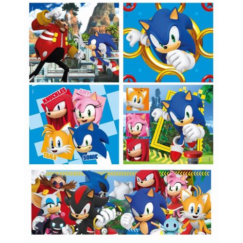 Puzzle Enfant Puzzle 10 en 1 - Sonic