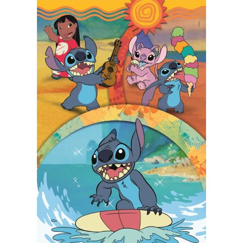 Puzzle Enfant 104 Pièces - Stitch