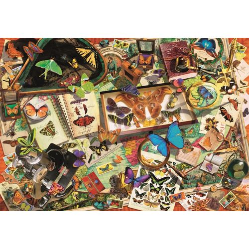 Puzzle Adulte Compact 500 Pièces - Butterfly Collector