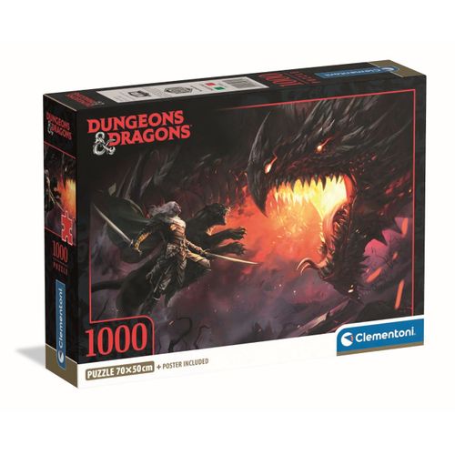 Puzzle Adulte Compact 1000 Pièces - Donjons & Dragons