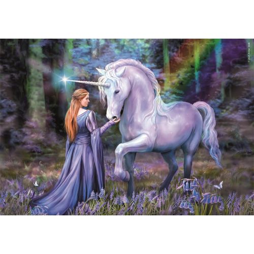 Puzzle Adulte Compact 1500 Pièces - Anne Stokes - Bluebell Wood