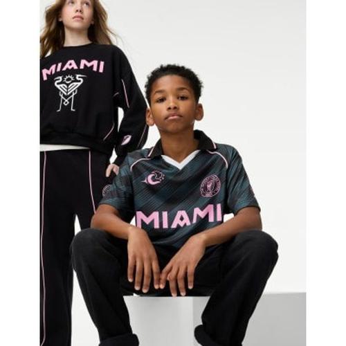 Polo De Football Inter Miami¿ (Du 2 Au 16 Ans) - Noir