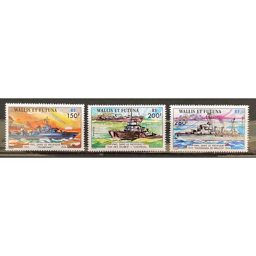 Lot De 3 Timbres Neufs** Wallis Et Futuna 1978 Y&t N° 210 À 212