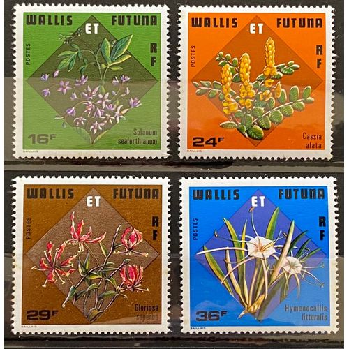 Lot De 4 Timbres Neufs** Wallis Et Futuna 1978 Y&t N° 213 À 216