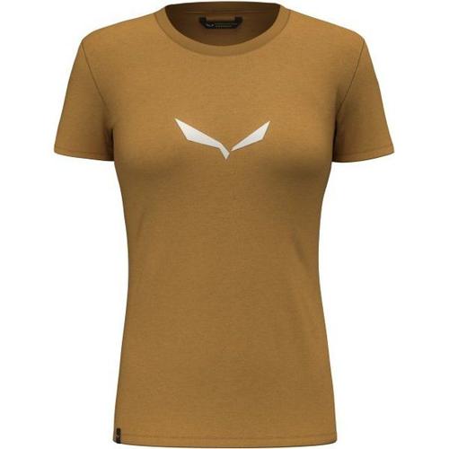 Women's Solid Dri-Release S/S Tee T-Shirt Taille 34, Brun