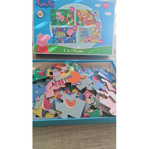 4 Puzzles Pepa Pig Hasbro Des , 3 Ans