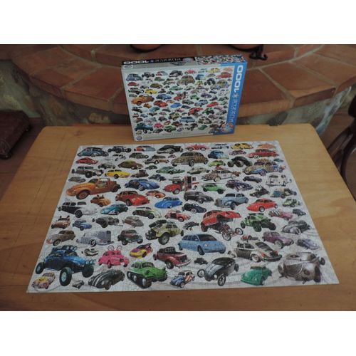Puzzle Eurographics 1000 Pièces : "Quelle Est Votre Coccinelle ?"