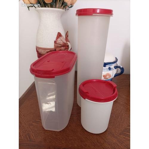 Lot 3 Boîtes Modulaires Tupperware