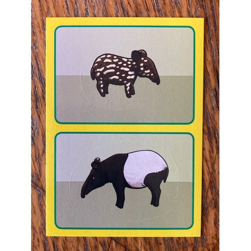 (3887) Image Panini 277ab Animaux 2014/2015 