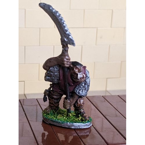Figurine Orc Grenadier 1987 - Orc With Spear 946 1987 - Pour Jeux De Rôles Donjons Et Dragons D&d Ad&d Warhammer