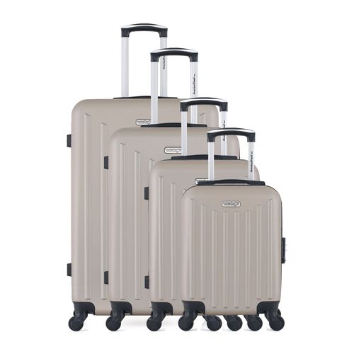 AMERICAN TRAVEL - SET DE 4 ABS BROOKLYN-M 4 Roues