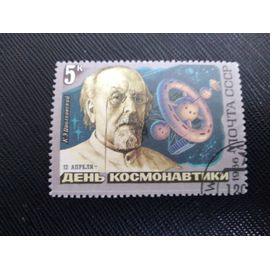 Timbre Russie /Urss Yt 5292 Journée De L'astronautique, 1986 - K.E. Tsiolkovski (1857-1935) 1986 (010209 )