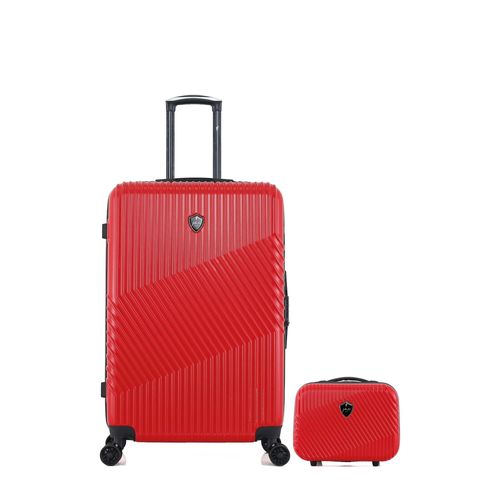 Lot de 2 - Valise grand format et vanity PETER