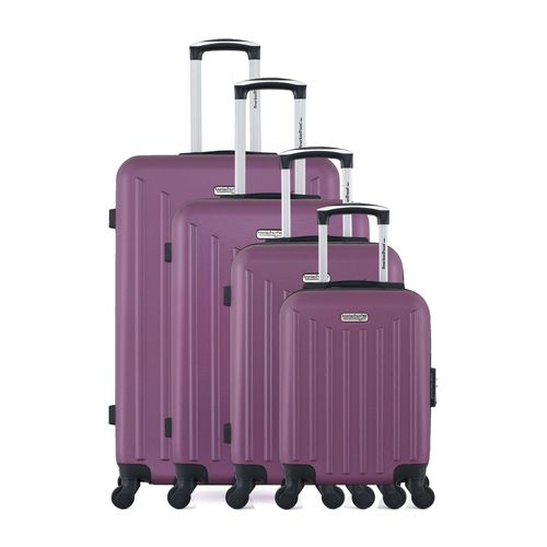 AMERICAN TRAVEL - SET DE 4 ABS BROOKLYN-M 4 Roues
