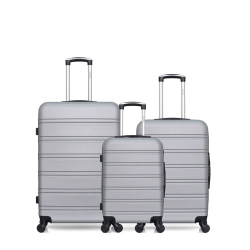 Lot de 3 Valises Rigides Grand Format, Taille Moyenne et Cabine RENOSO