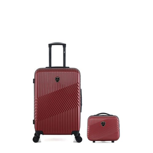 Lot de 2 - Valise weekend et vanity PETER
