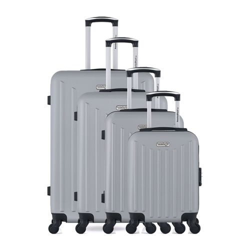 AMERICAN TRAVEL - SET DE 4 ABS BROOKLYN-M 4 Roues