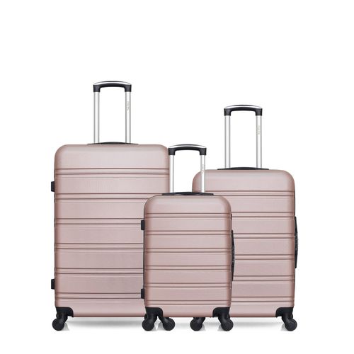 Lot de 3 Valises Rigides Grand Format, Taille Moyenne et Cabine RENOSO